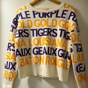 LSU women’s XS sweater by Sparkle City